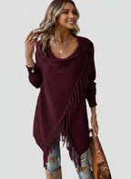 SORAYA | ASYMETRYCZNY SWETER DAMSKI – PŁYNNA ELEGANCJA I WSPÓŁCZESNY STYL 5