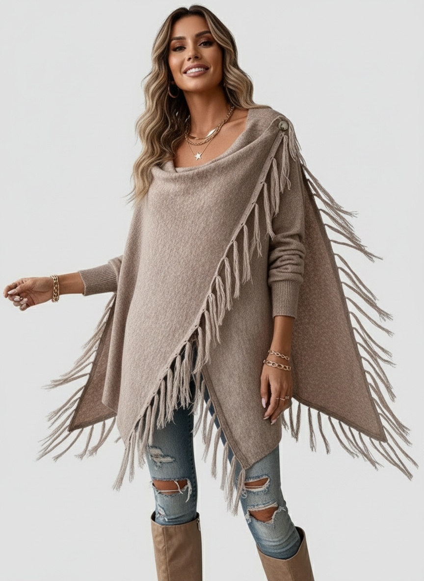 SORAYA | ASYMETRYCZNY SWETER DAMSKI – PŁYNNA ELEGANCJA I WSPÓŁCZESNY STYL 6