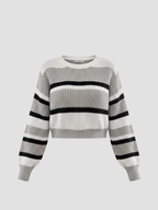 SORIELLE | Damski sweter w paski – miękki komfort i codzienny styl 1