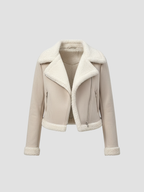 SORRELUXE | KURTKA DAMSKA Z DETALAMI Z KOŻURKI – CIEPŁA WYRAFINOWANA STYLIZACJA NA CHŁODNY POROK 1