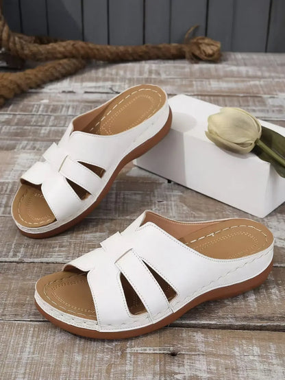 Sandale ortopedyczne dla kobiet z otwartym palcem