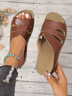 Sandale ortopedyczne dla kobiet z otwartym palcem