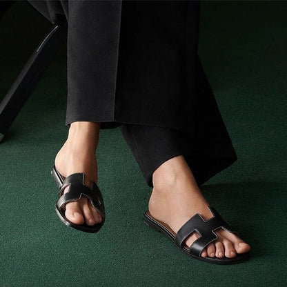 Sandały damskie Summer Boho Style z wyciętym urokiem