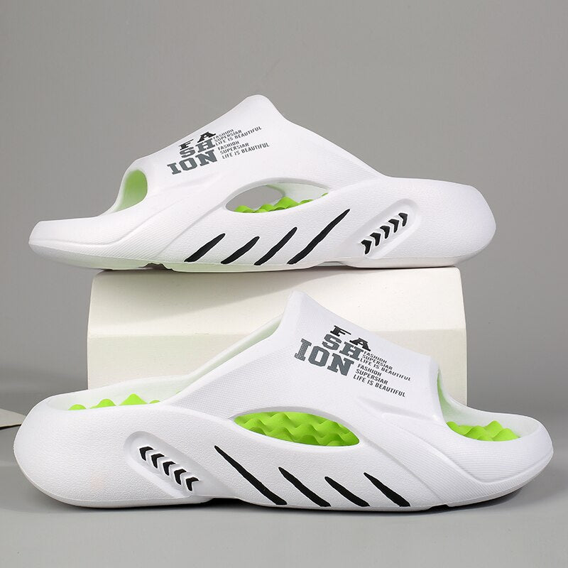 Sandały wsuwane męskie – matowe wykończenie i teksturowana wkładka 2