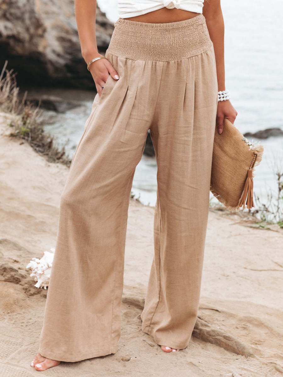 Spodnie damskie – relaksacyjne z luźnym krojem