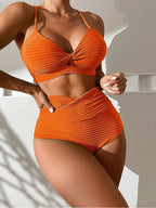 Strój kąpielowy damski – Push-up z wysokim stanem dla stylowej sylwetki