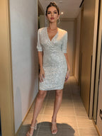 Sukienka koktajlowa z cekinami – Błyszcz z elegancją na każdą okazję