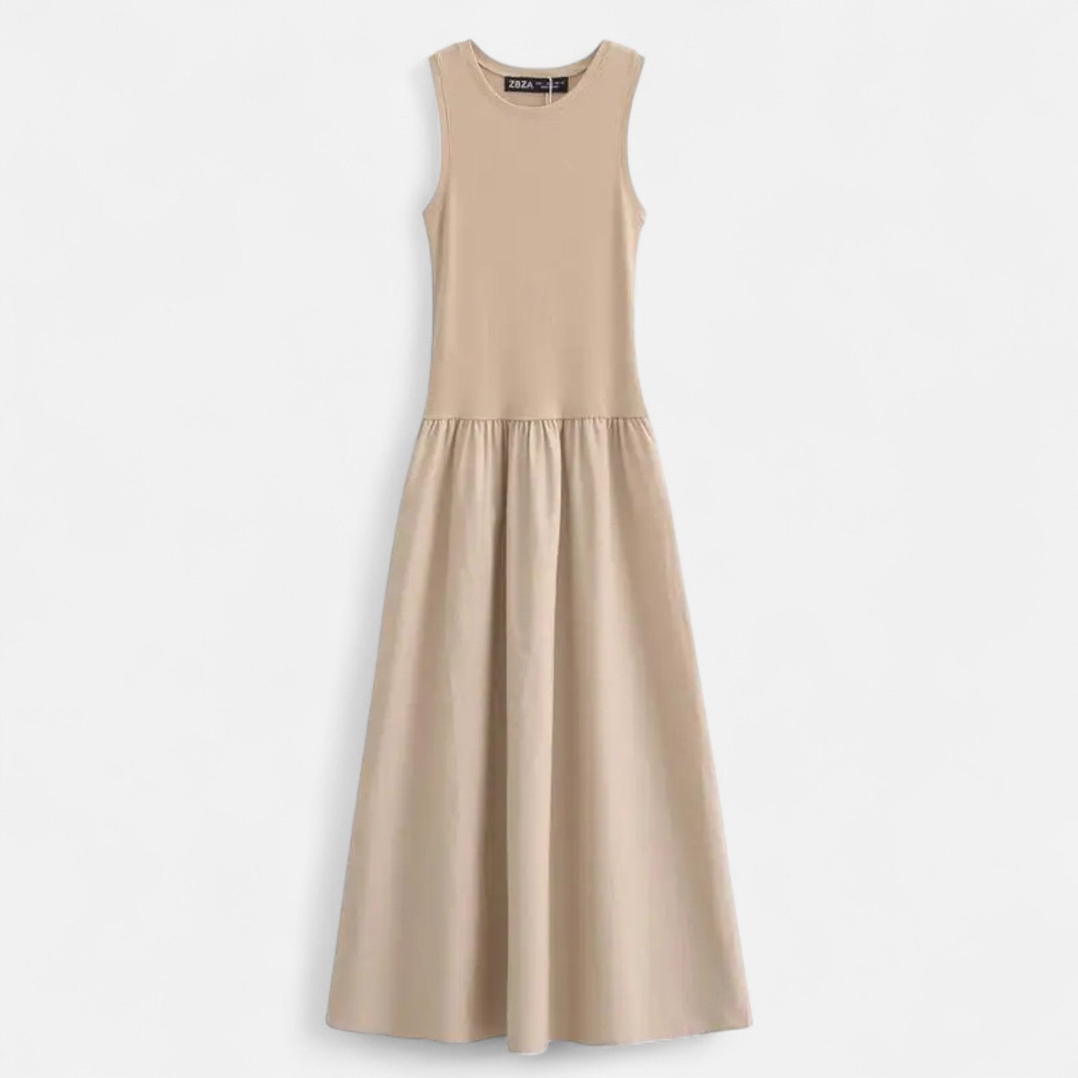 Sukienka midi z elastyczną talią dla kobiet 3