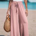 Szerokie spodnie damskie | Przewiewny letni styl z wygodnym dopasowaniem | Yasmine
