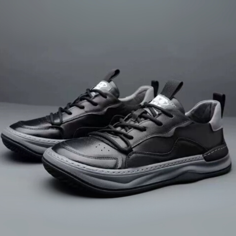 Sznurowane niskie trampki dla mężczyzn 2