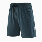 Szybkie sporne szorty dla mężczyzn z elastyczną paską i kieszeniem na suwak - wygodne spodnie treningowe