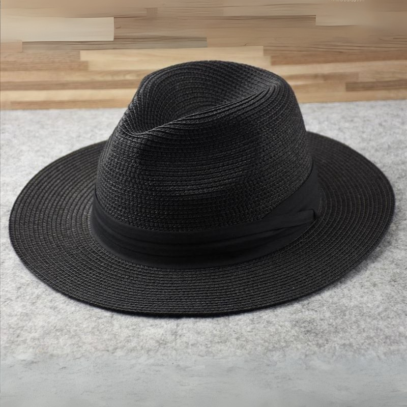 Tkany kapelusz w stylu panama dla mężczyzn 1