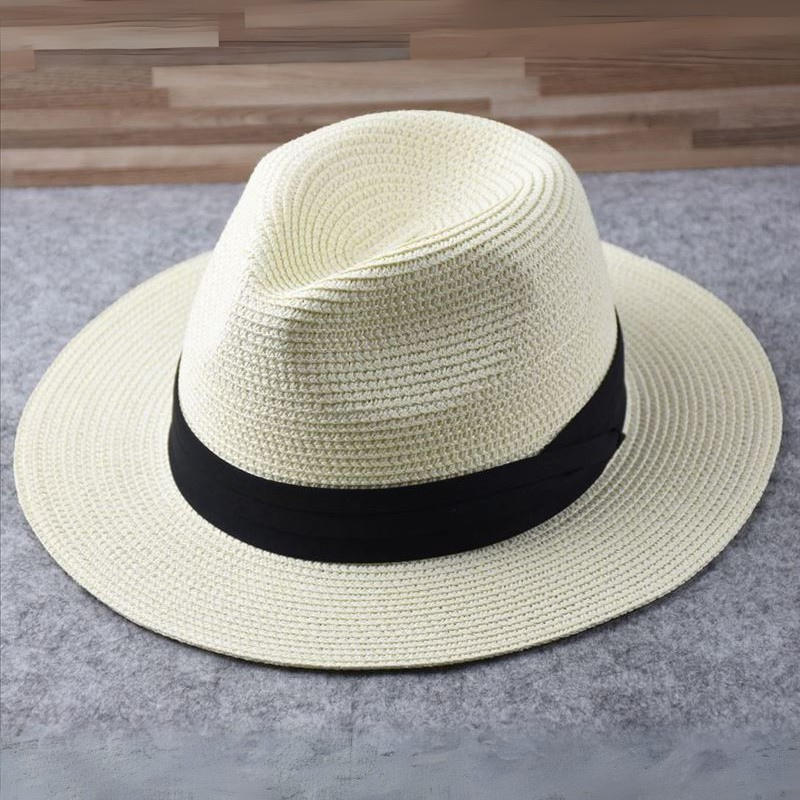 Tkany kapelusz w stylu panama dla mężczyzn 3