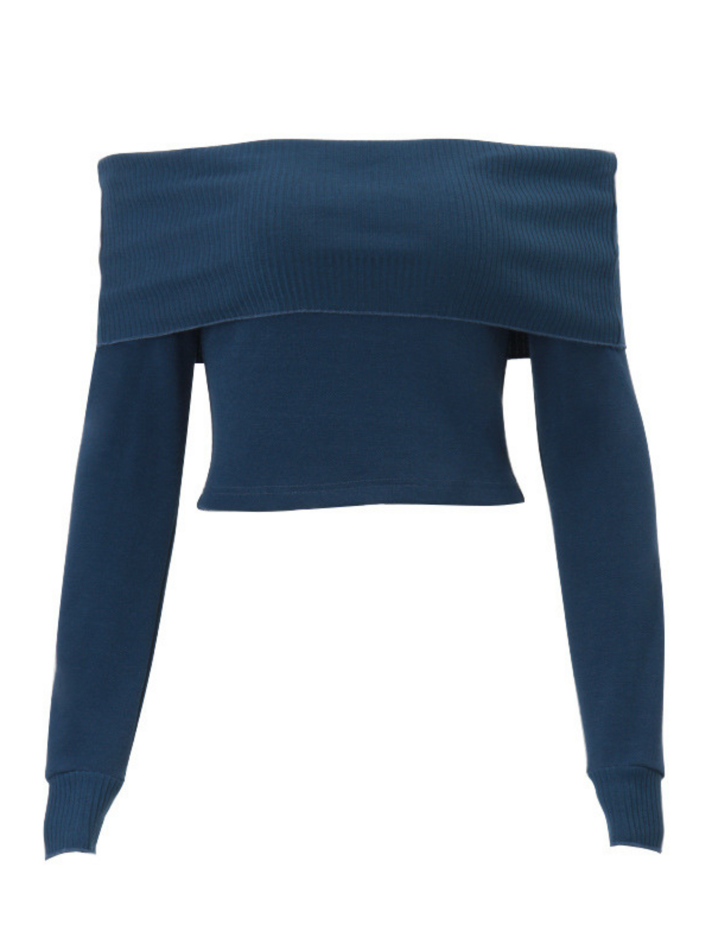 Top damski – off-shoulder – modny krój i komfort