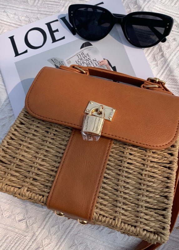 Torba damska crossbody – pleciony styl z eleganckim akcentem