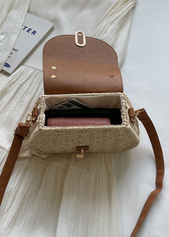 Torba damska na ramię – stylowy pleciony design na lato