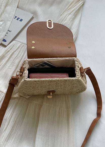 Torba damska na ramię – stylowy pleciony design na lato