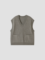 VERA | KAMIZELKA BEZ RĘKAWÓW | MIĘKKA WEŁNA I WSZECHSTRONNY STYL 1