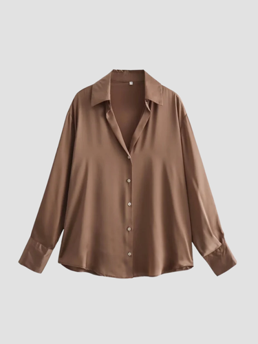 YARA | BLUZKA SATYNOWA | GUZIKI I MINIMALISTYCZNA ELEGANCJA 1