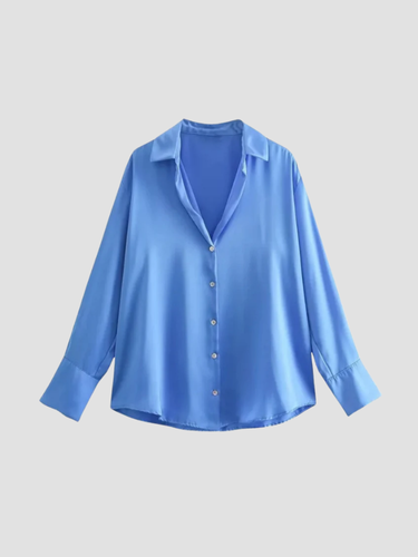 YARA | BLUZKA SATYNOWA | GUZIKI I MINIMALISTYCZNA ELEGANCJA 6