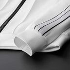 Zestaw dresowy w paski z suwakami dla mężczyzn 6