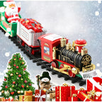 Zestaw pociągu Świętego Mikołaja – z torami, muzyką i ozdobami choinkowymi 4