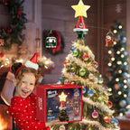 Zestaw pociągu Świętego Mikołaja – z torami, muzyką i ozdobami choinkowymi 6