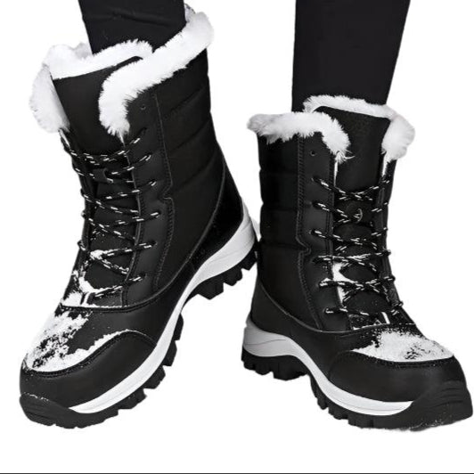 Zimowe buty śnieżne z ciepłą podszewką dla kobiet 5