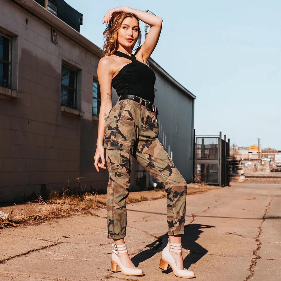 Zoey - Skórzane obcasy w stylu vintage elegancji 6