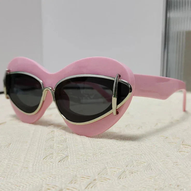 Damskie Okulary – Podwójny Montaż i Nowoczesna Elegancja