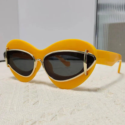 Damskie Okulary – Podwójny Montaż i Nowoczesna Elegancja