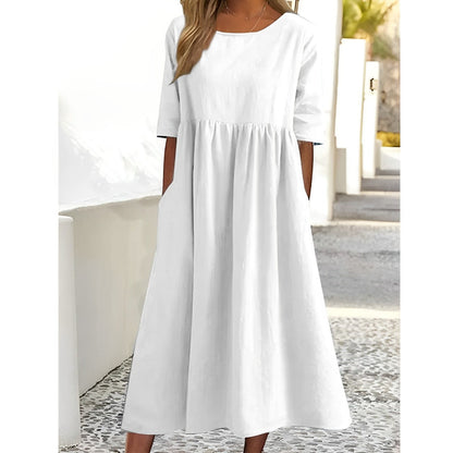 Dress-Arei-Arei Midi Design z kobiecą łatwością