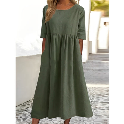 Dress-Arei-Arei Midi Design z kobiecą łatwością