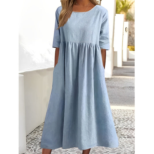 Dress-Arei-Arei Midi Design z kobiecą łatwością