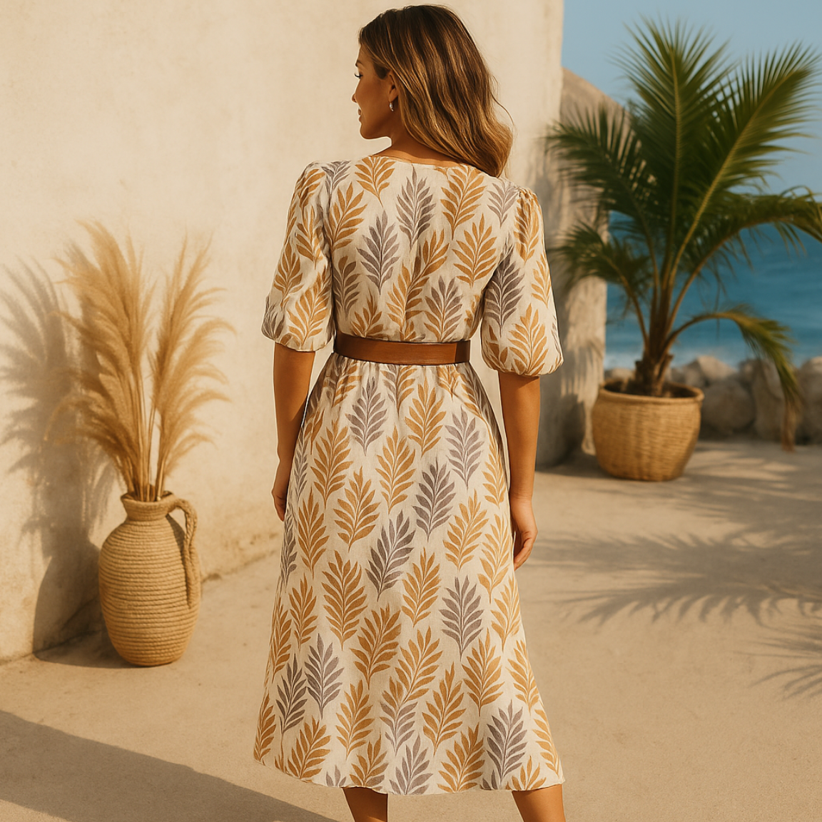 Dysponowany descing Dress-Summer z Boho Flair
