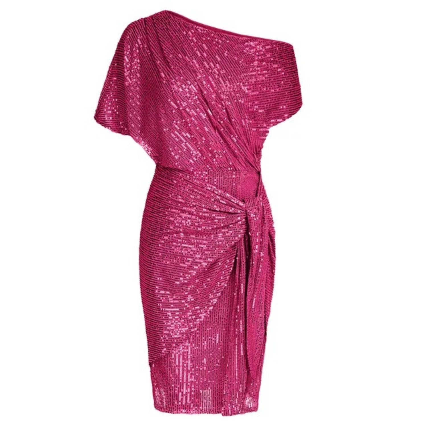 Lśniąca sukienka na jedno ramię – elegancja na specjalne okazje