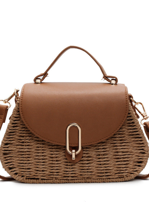 Torba damska na ramię – stylowy pleciony design na lato